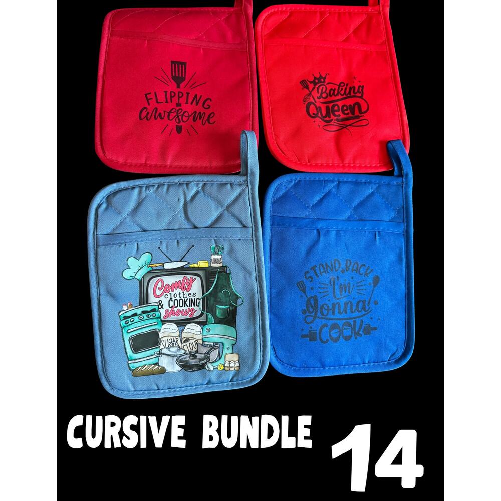 Cooking Pot Holders - Brand New - Great Gift - Vendor Show Filler